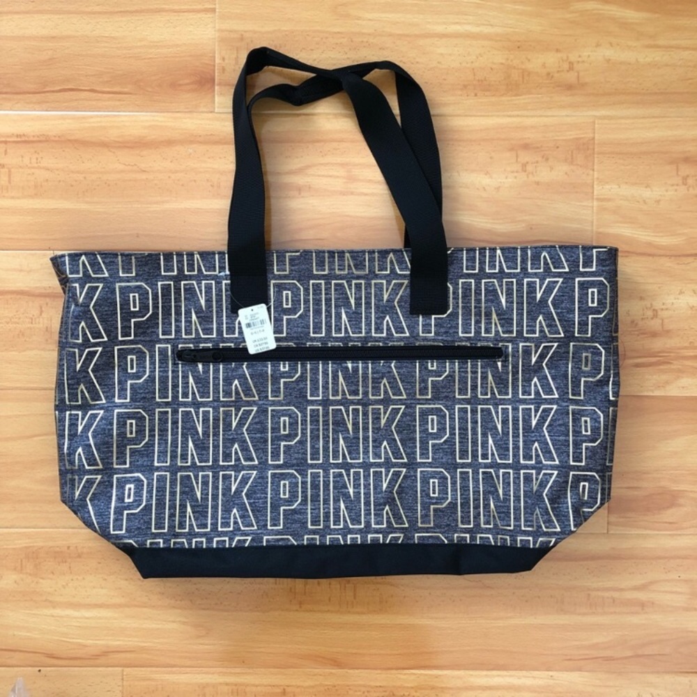 💞SALE💞 PINK VS Metallic Tote